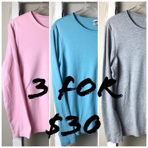L.L. Bean long sleeve tops